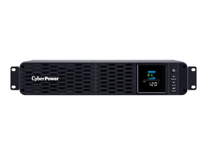 PFC SINEWAVE SERIES CP1500PFCRM2U, UPS (RACK-MOUNTABLE), AC 120 V, 1000 WATT, 1500 VA, 9 AH, USB, SERIAL, OUTPUT CONNECTORS: 8, 2U, BLACK by CyberPower