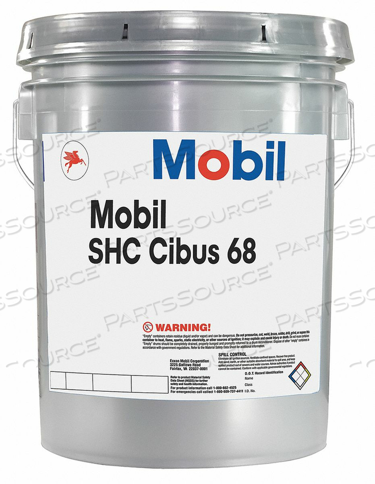 MOBIL SHC CIBUS 68 SYN FOOD GRADE 5 GAL by Mobil MOBIL SHC CIBUS 68 SYN FOOD GRADE 5 GAL by Mobil