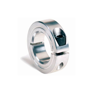 ONE-PIECE CLAMPING COLLAR, 7/16", ZINC PLATED STEEL by Climax Metal Products ONE-PIECE CLAMPING COLLAR, 7/16", ZINC PLATED STEEL by Climax Metal Products