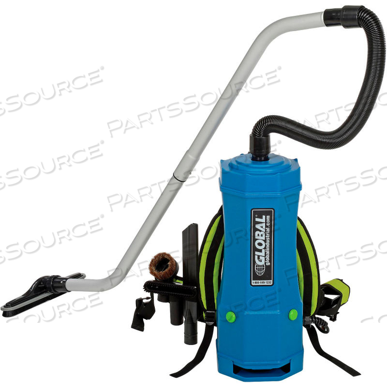 HEPA BACKPACK VACUUM W/ 8-PIECE TOOL KIT, 1-1/2 GALLON CAP. by Nationwide Sales HEPA BACKPACK VACUUM W/ 8-PIECE TOOL KIT, 1-1/2 GALLON CAP. by Nationwide Sales