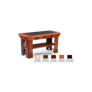 INDUCTION BUFFET TABLE, DARK CHERRY, 76" X 30" by Vollrath