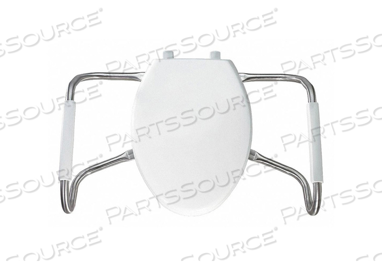 TOILET SEAT ELONGATED BOWL OPEN FRONT by Bemis TOILET SEAT ELONGATED BOWL OPEN FRONT by Bemis