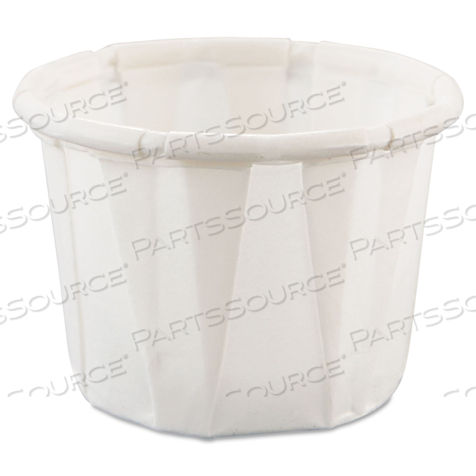 PAPER PORTION CUPS, 0.5 OZ, WHITE, 250/BAG by Solo PAPER PORTION CUPS, 0.5 OZ, WHITE, 250/BAG by Solo