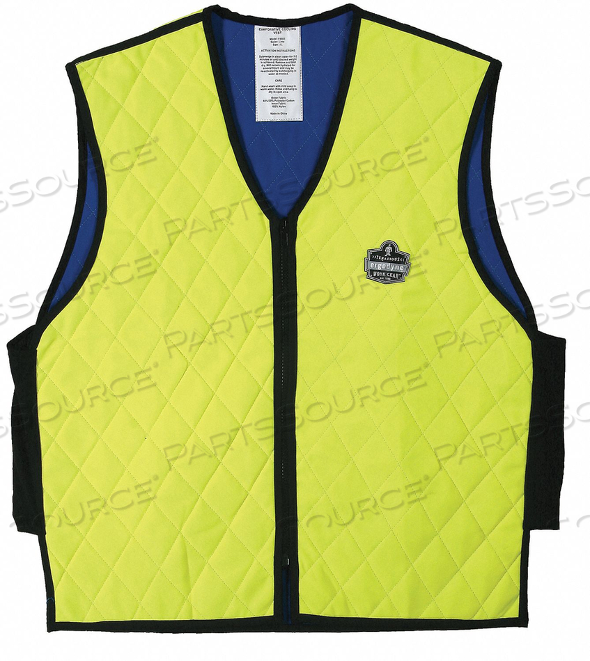 D2429 COOLING VEST HI-VISIBILITY LIME 4 HR. L by Ergodyne