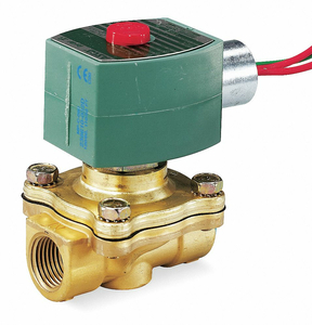 HIGH VACUUM SOLENOID VALVE BRASS NO AIR by Red-Hat