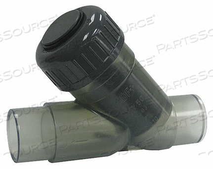Y CHECK VALVE PVC 3 SPIGOT by GF Piping Systems