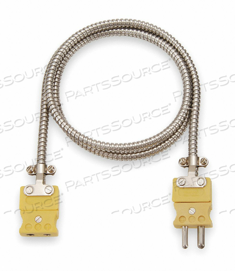EXT LEAD K STEEL 10FT STANDARD SILVER by Tempco EXT LEAD K STEEL 10FT STANDARD SILVER by Tempco