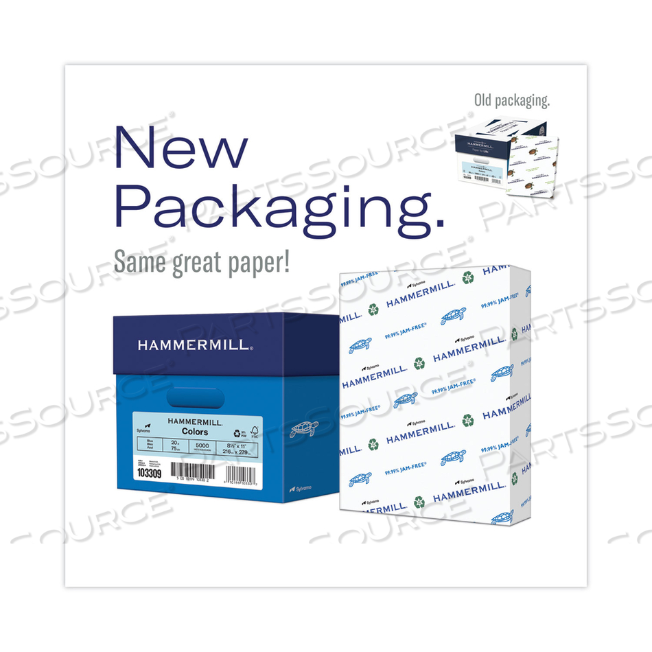 COLORS PRINT PAPER, 20 LB BOND WEIGHT, 8.5 X 11, CREAM by Hammermill COLORS PRINT PAPER, 20 LB BOND WEIGHT, 8.5 X 11, CREAM by Hammermill