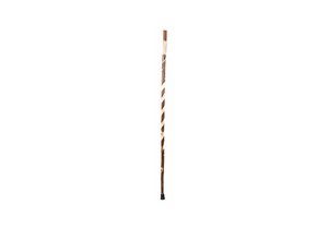 WALKING STICK, STANDARD SINGLE BASE, TWISTED SWEET GUM WOOD, 55IN LENGTH, RUSTIC DESIGN by Brazos Walking Sticks WALKING STICK, STANDARD SINGLE BASE, TWISTED SWEET GUM WOOD, 55IN LENGTH, RUSTIC DESIGN by Brazos Walking Sticks