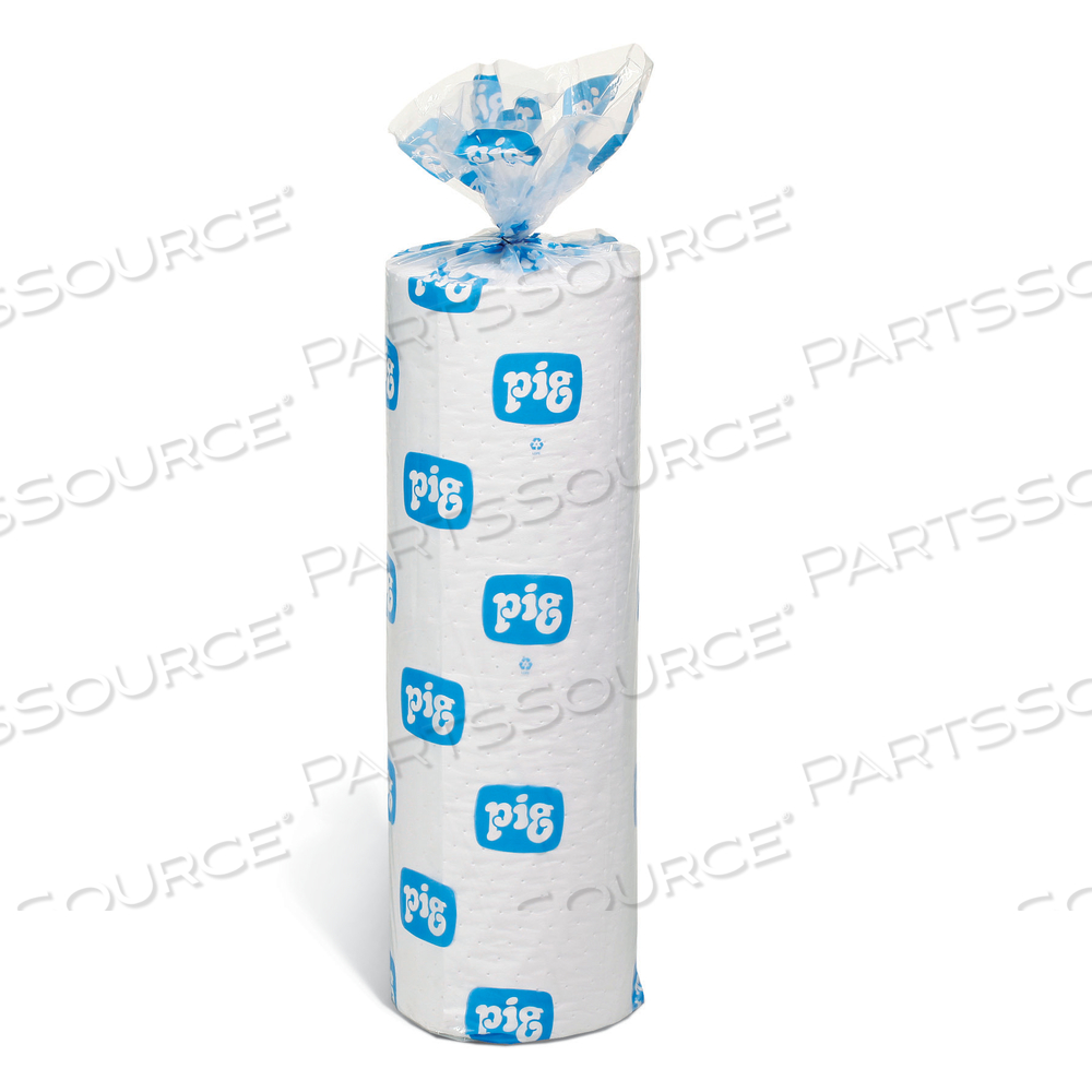 PIG OIL-ONLY ABSORBENT MAT ROLL WITH POLY BACKING by New Pig Corporation PIG OIL-ONLY ABSORBENT MAT ROLL WITH POLY BACKING by New Pig Corporation