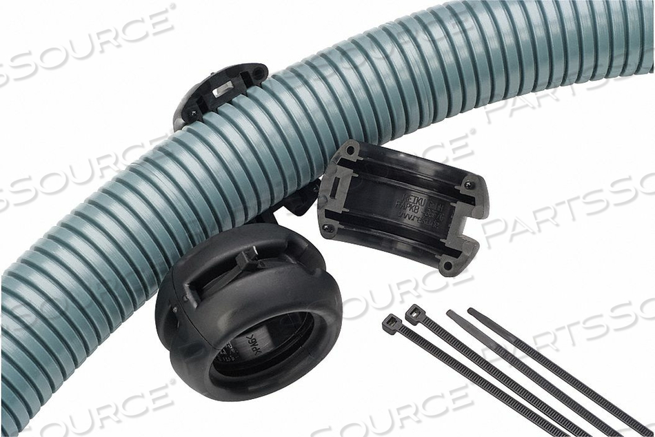 TUBING PROTECTOR 0.360IN BLACK POLYAMIDE by Reiku TUBING PROTECTOR 0.360IN BLACK POLYAMIDE by Reiku