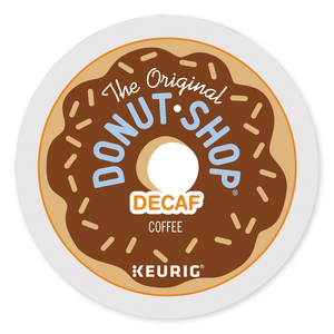 DONUT SHOP DECAF COFFEE K-CUPS, 24/BOX by The Original Donut Shop