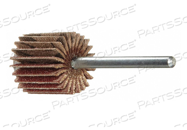 J0612 ABRASIVE FLAP WHEEL 3/4 IN DIA 120 GRIT by Merit J0612 ABRASIVE FLAP WHEEL 3/4 IN DIA 120 GRIT by Merit