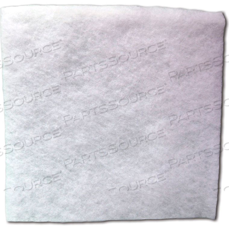 PAD FILTER - NOVAIR 700 & 1000 (CASE OF 40) 16" X 16" by Novatek Corporation