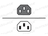 ADDON, POWER EXTENSION CABLE, IEC 60320 C13 TO IEC 60320 C14, AC 100-250 V, 7 FT, BLACK by ADDON ADDON, POWER EXTENSION CABLE, IEC 60320 C13 TO IEC 60320 C14, AC 100-250 V, 7 FT, BLACK by ADDON