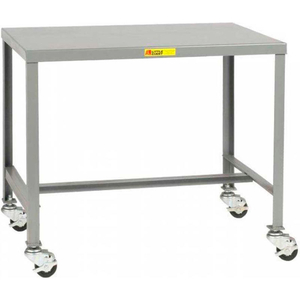 MACHINE TABLE, SWIVEL CASTERS WITH BRAKES - 24"W X 18"D X 42"H by Little Giant MACHINE TABLE, SWIVEL CASTERS WITH BRAKES - 24"W X 18"D X 42"H by Little Giant