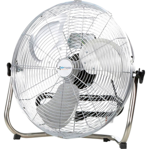18 INCH WORKSTATION FAN WITH LOW STAND - TE MOTOR - 4550 CFM by Airmaster Fan