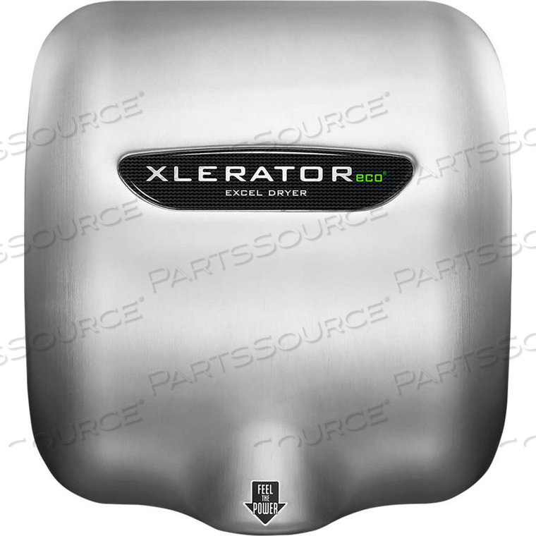 XLERATORECO AUTOMATIC NO HEAT HAND DRYER, BRUSHED STAINLESS STEEL, 208-227V by Excel Dryer XLERATORECO AUTOMATIC NO HEAT HAND DRYER, BRUSHED STAINLESS STEEL, 208-227V by Excel Dryer