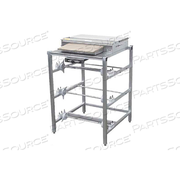 HEAT SEAL - WRAPPER MACHINE, 115V, 725W, (3) 20" ROLLS CAPACITY, 26"L X 25"W X 38"H by Alfa Inc. HEAT SEAL - WRAPPER MACHINE, 115V, 725W, (3) 20" ROLLS CAPACITY, 26"L X 25"W X 38"H by Alfa Inc.