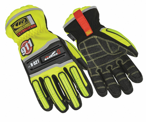 EXTRICATION GLOVES ARMORTEX L HI-VIS PR by Ringers Gloves