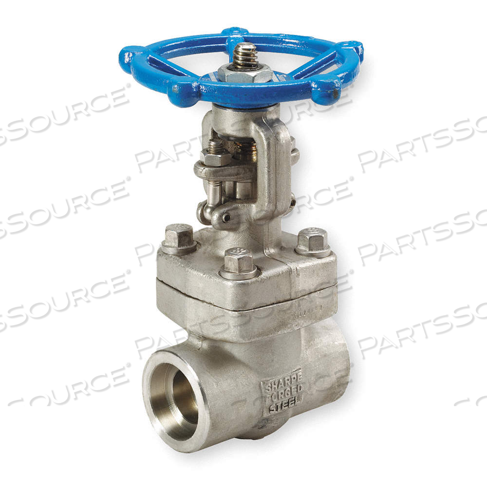 GATE VALVE, 3/4 IN, 316L STAINLESS STEEL, RISING, SOCKET X SOCKET, 1,120 PSI CWP by Approved Vendor GATE VALVE, 3/4 IN, 316L STAINLESS STEEL, RISING, SOCKET X SOCKET, 1,120 PSI CWP by Approved Vendor