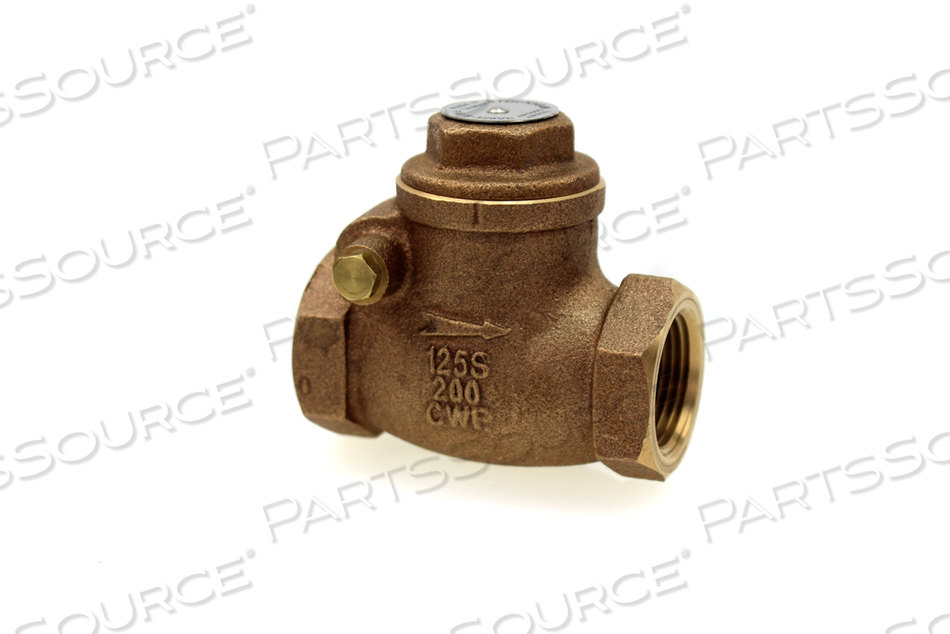 3/4 IN NPT BRASS SWING CHECK VALVE by STERIS Corporation