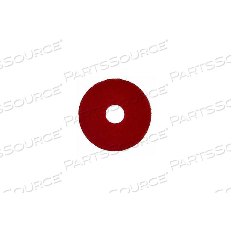 12" POLISHING PAD RED, 5 PADS by Bissell Commercial