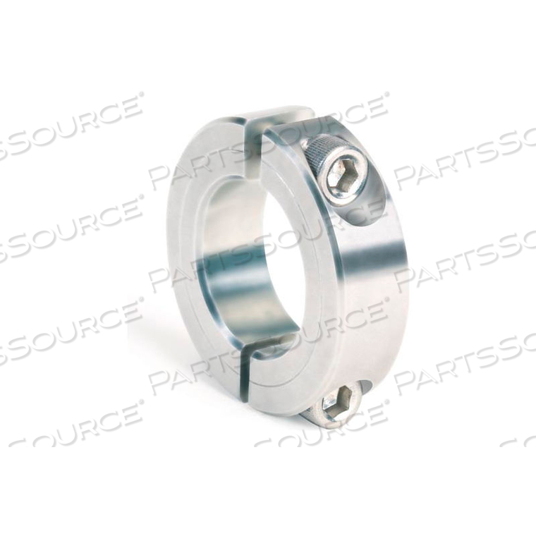 TWO-PIECE CLAMPING COLLAR, 1-1/8", ZINC PLATED STEEL by Climax Metal Products TWO-PIECE CLAMPING COLLAR, 1-1/8", ZINC PLATED STEEL by Climax Metal Products