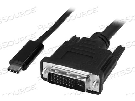6.6 FT. / 2 M USB C TO DVI CABLE AND ADAPTER IN ONE - 1920 X 1200 DVI CABLE - BL by StarTech.com Ltd.