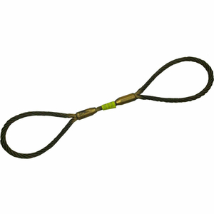 1/2" X 6' 6X19 EIP IWRC EYE & EYE WIRE ROPE SLING by Safeway Sling USA, Inc.