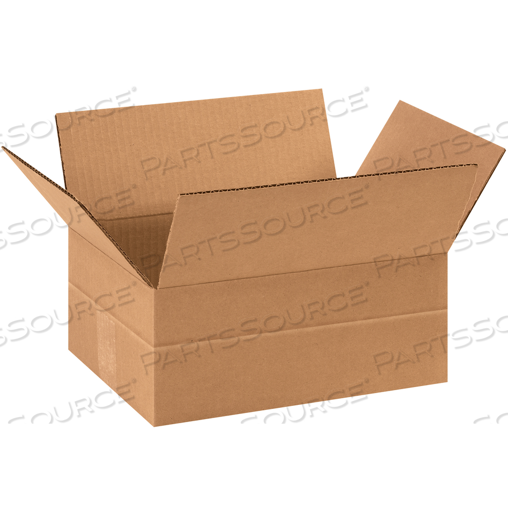 MULTI-DEPTH CORRUGATED BOXES, 11 3/4" X 8 3/4" X 4 3/4", KRAFT, 25/BUNDLE by BOX Partners (Box Acquisitions, LLC)
