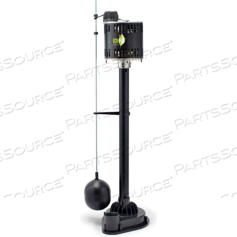 PEDESTAL SUMP PUMP, 1/2 HP, 5000 GPH by Eco Flo Products Inc PEDESTAL SUMP PUMP, 1/2 HP, 5000 GPH by Eco Flo Products Inc