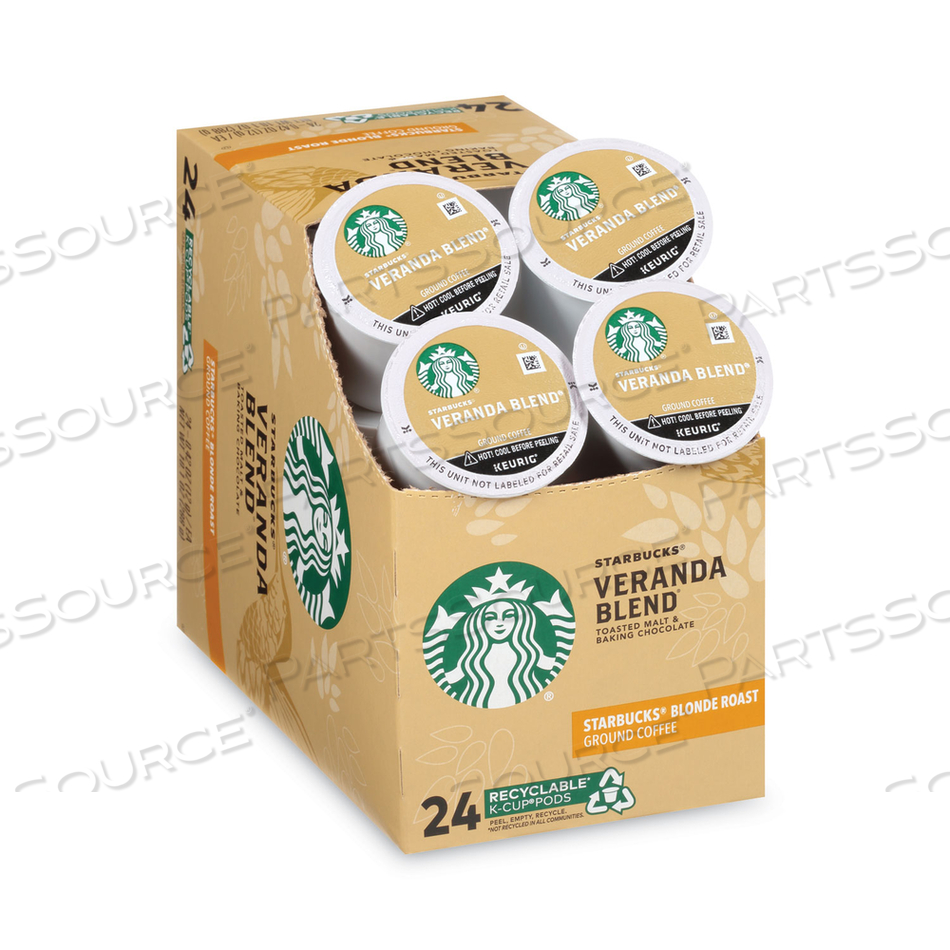 VERANDA BLEND COFFEE K-CUPS PACK by Starbucks VERANDA BLEND COFFEE K-CUPS PACK by Starbucks