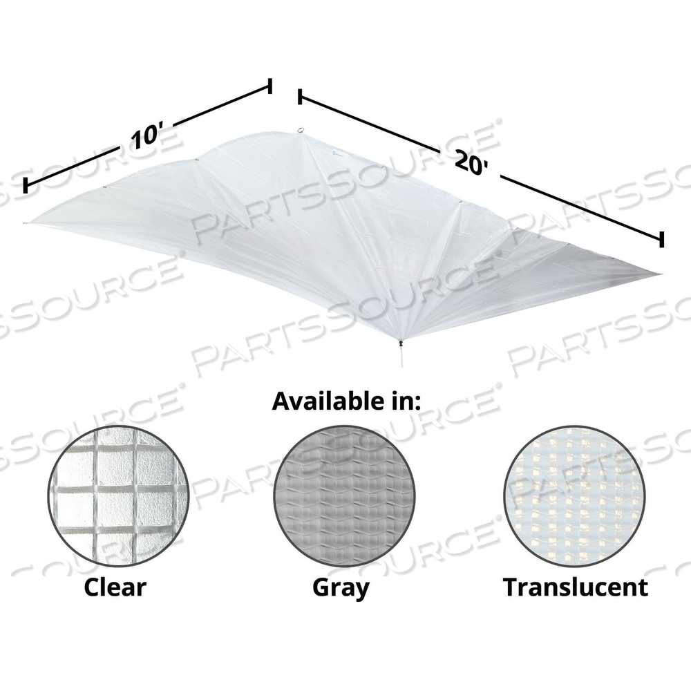 PIG RECTANGULAR ROOF LEAK DIVERTER TARP by New Pig Corporation PIG RECTANGULAR ROOF LEAK DIVERTER TARP by New Pig Corporation