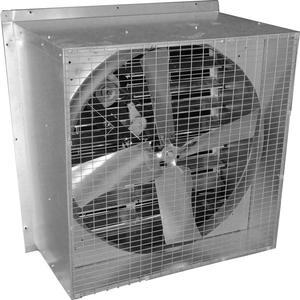 42" SLANTWALL EXHAUST FAN - BELT DRIVE - 1 HP - 16780 CFM - 115/230V by Hessaire