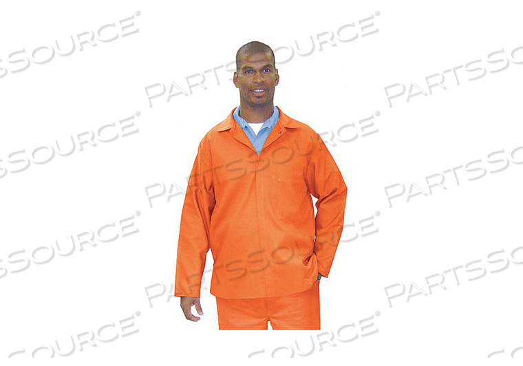 FLAME-RESISTANT JACKET ORNG 44 TO 46 L by Steel Grip