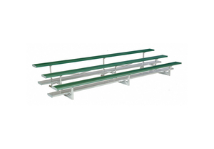 BLEACHER 3 ROWS 54 SEATS 27 FT L GREEN by National Recreation Systems
