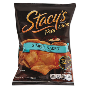 PITA CHIPS, 1.5 OZ BAG, ORIGINAL, 24/CARTON by Stacy's