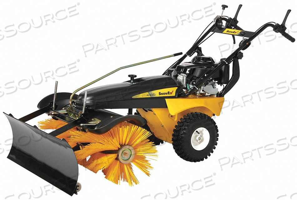 SNOWEX WALK BEHIND SNOWPLOW WITH ROTARY BROOM SWEEPER by Douglas Dynamics, LLC