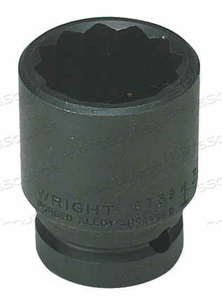 IMPACT SOCKET 3/4 IN DR 30MM 12 PT by Wright Tool