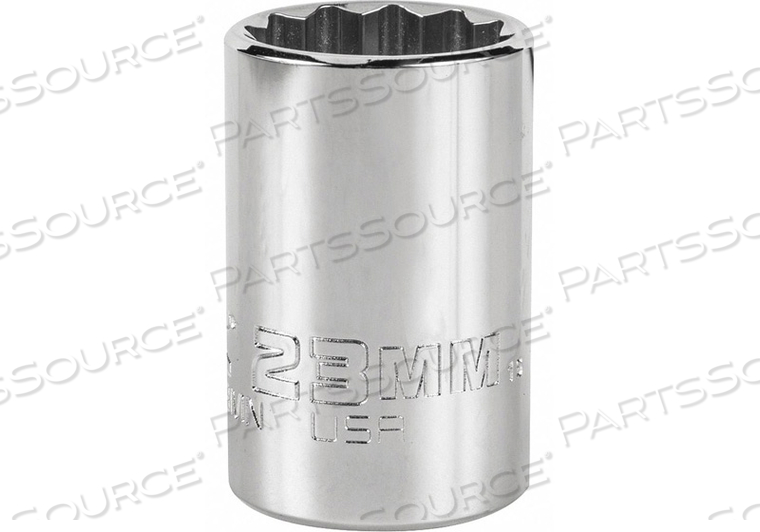 SOCKET 1/2 METRIC SIZE 23MM by Proto