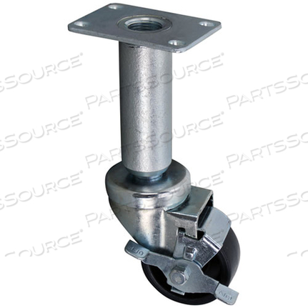 CASTER,ADJUSTABLE 3 WITH BRAKE by Frymaster