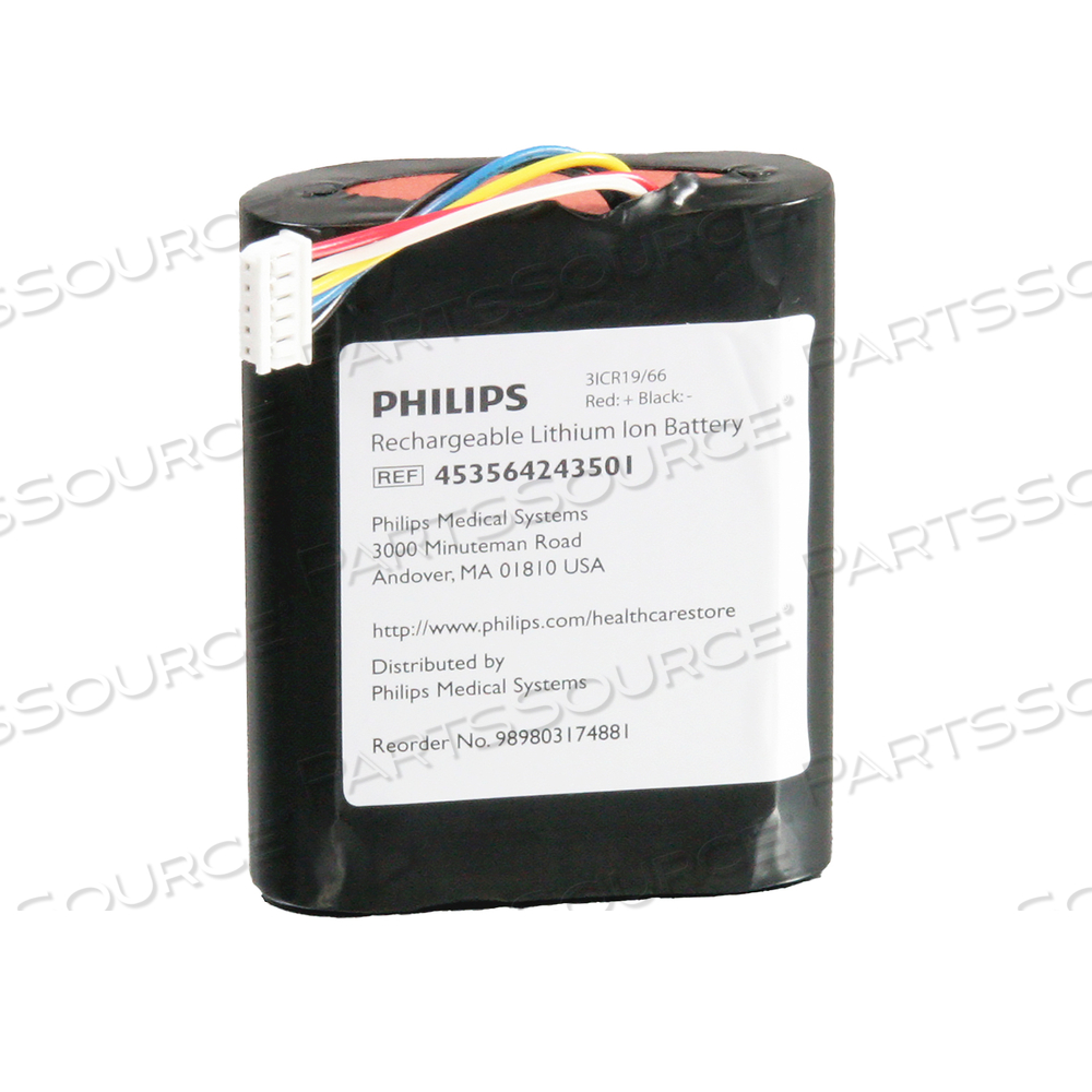 BATTERY, RECHARGEABLE LI-ION, 11.1V, 2.3 AH 