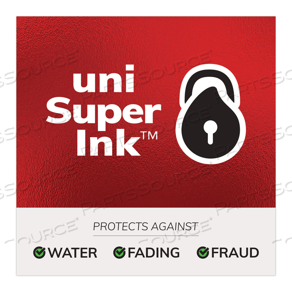 JETSTREAM 101 HYBRID GEL PEN, STICK, BOLD 1 MM, BLACK INK, BLACK BARREL by Uni-Ball