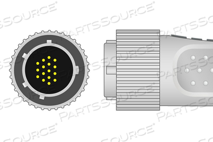 COMPATIBLE 10 LEAD ECG CABLE 