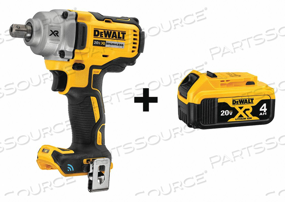 CORDLESS IMPACT WRENCH 20V W/ BATTERY by DeWalt