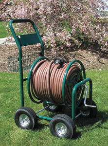 PORTABLE HOSE CART STEEL 17 IN DIA. by Liberty Hose and Supply, Inc.