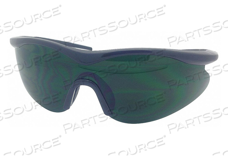 SAFETY GLASSES, SERIES M100-D, GENDER UNISEX, LENS COLOR WELDING SHADE(S), POLARIZED LENS NO, LENS COATING UNCOATED, NO FOAM LINED, EYEWEAR  by Westward