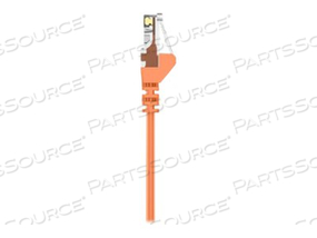 10FT CAT6 SNAGLESS PATCH CABLE, UTP, ORANGE PVC JACKET, 23AWG, 50 MICRON, GOLD P by Belkin