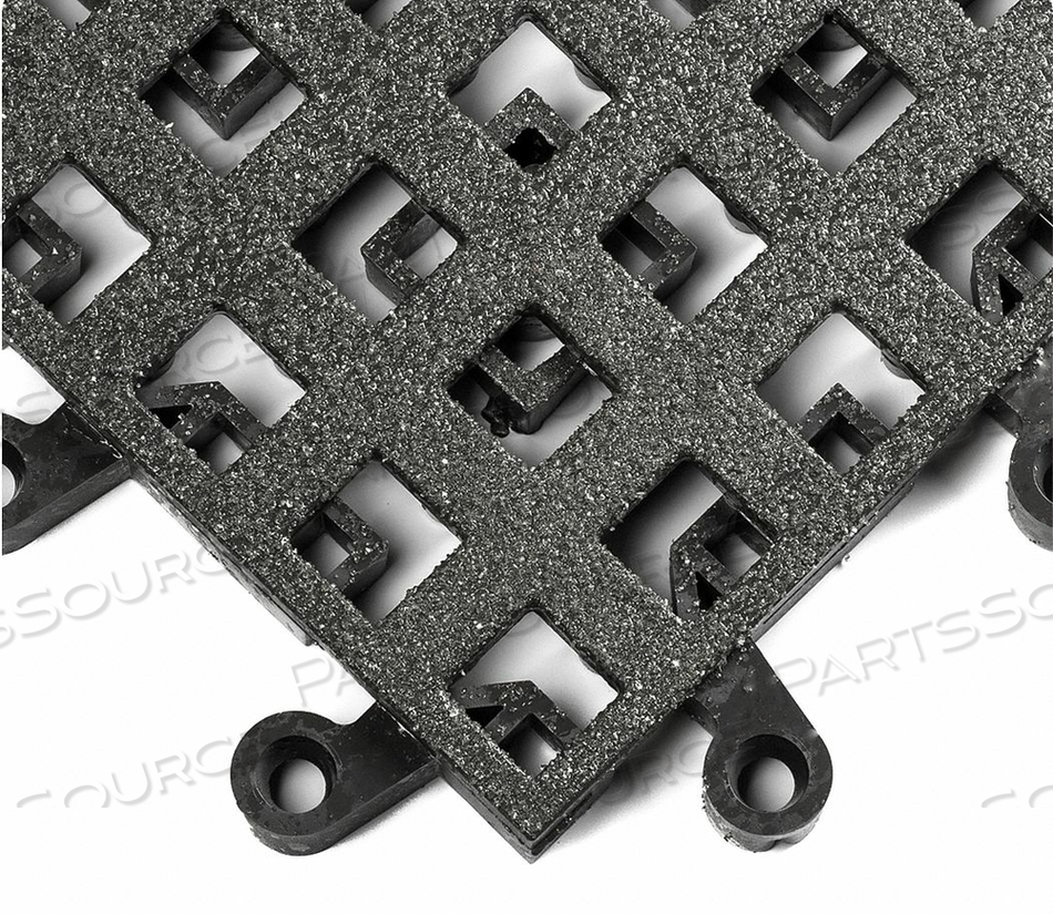 INTERLOCK DRAINAGE MAT BLCK 18 X18 PK10 by Wearwell